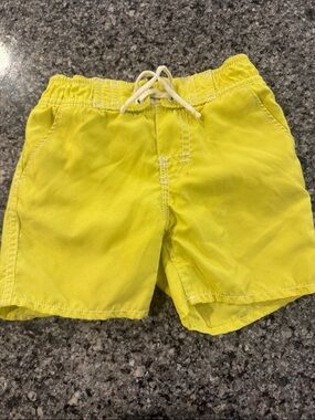 GAP Baby Gap Yellow Toddler Swim Shorts